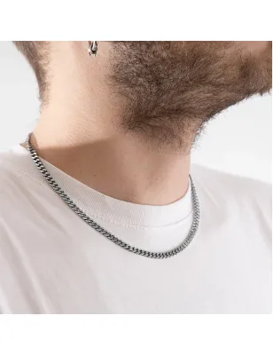 Collana Grumetta Quadrata Filo 150 Uomo Nove25