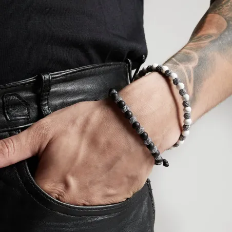 Bracciale Black Soul 18CM Uomo Nove25