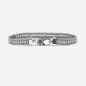 Bracciale Tennis White Foxtail 18CM Nove25
