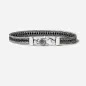 Bracciale Tennis Black Foxtail 20CM Nove25