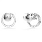 ORECCHINI A LOBO CONSTELLA TAGLIO ROUND RODIO DONNA SWAROVSKI 