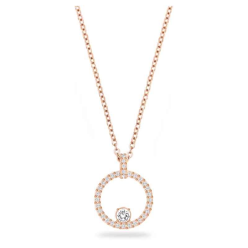 COLLANA PENDENTE CREATIVITY ROSE DONNA SWAROVSKI COLLANA PENDENTE CREATIVITY ROSE DONNA SWAROVSKI