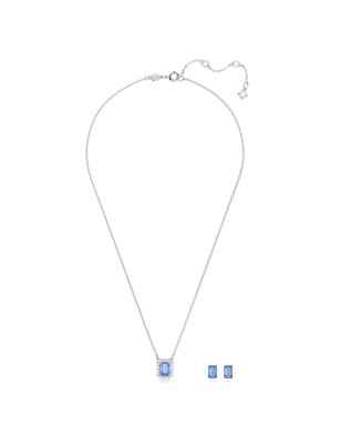 SET UNA TAGLIO OTTAGONALE BLU DONNA SWAROVSKI  5641171 Swarovski