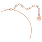COLLANA MILLENIA ROSA PLACCATO ORO ROSA DONNA SWAROVSKI COLLECTION I