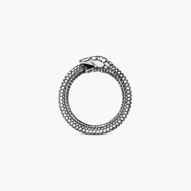 Anello Serpente Uroboro M20 Nove25