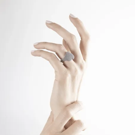 Anello Chevalier Cuore Puntinato M12 Nove25