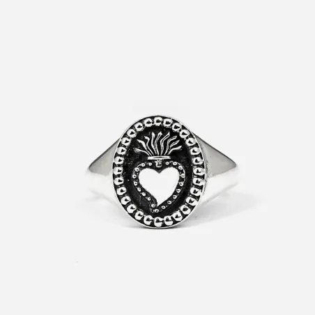 Anello Chevalier Ovale Cuore Ex Voto M14 Nove25