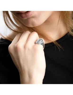 Anello Chevalier Ovale Cuore Ex Voto M12 Nove25
