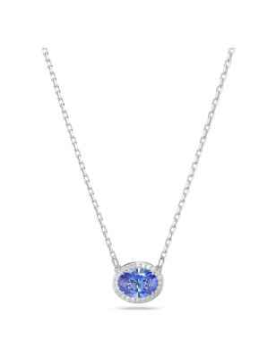 Collana CONSTELLA TAGLIO OVALE BLU Donna Swarovski