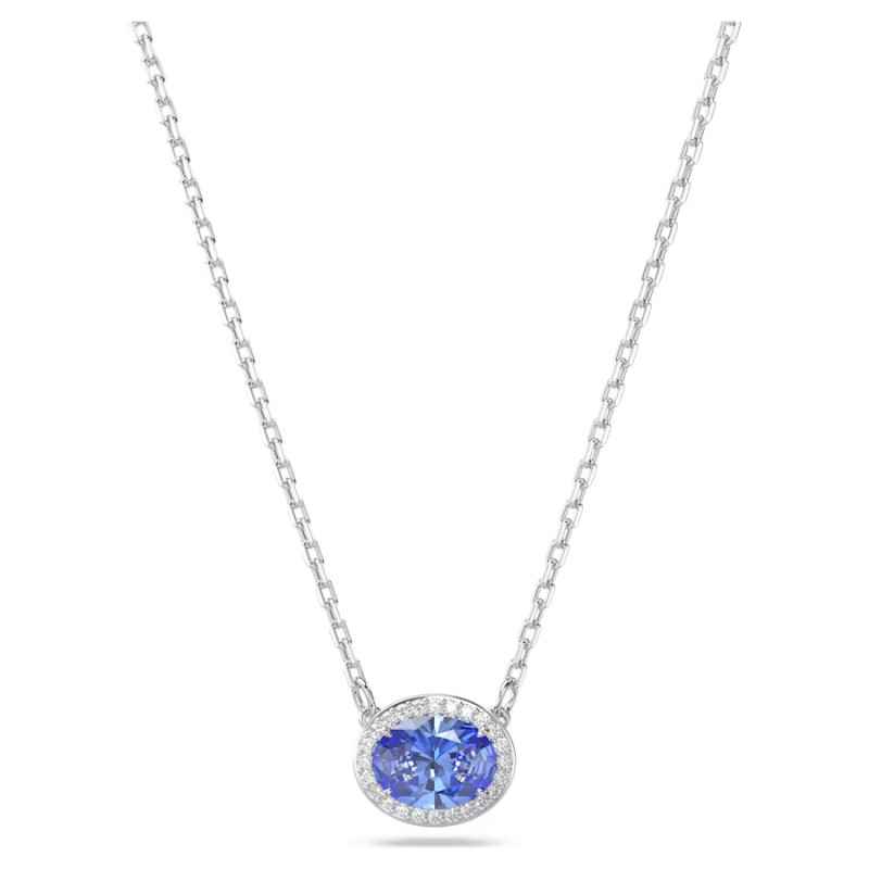 Collana CONSTELLA TAGLIO OVALE BLU Donna Swarovski