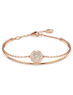Bracciale Rigido Meteora color oro rosa Donna Swarovski
