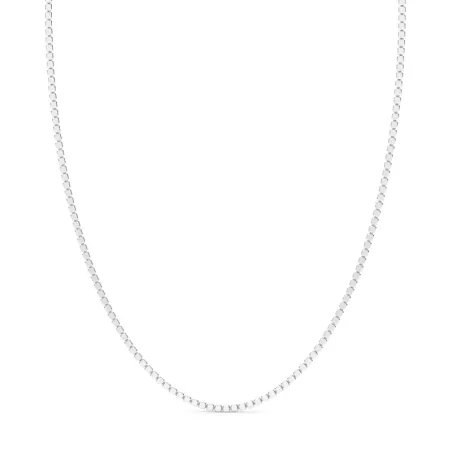 Collana catena a quadrati in Argento Uomo Zancan