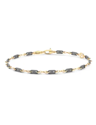 Bracciale in Titanio e Oro Giallo 18Kt Uomo Zancan