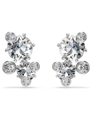 Orecchini a lobo Constella Taglio Round Bianchi Donna Swarovski