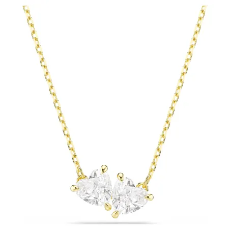 Collana Mesmera Attract Cuore doppio Donna Swarovski