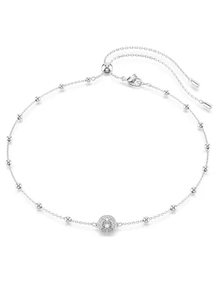 Collana Una Angelic Taglio Round Motivi a doppia faccia Donna Swarovski