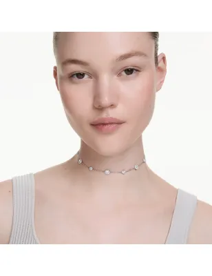 Collana Una Angelic Taglio Round Motivi a doppia faccia Donna Swarovski