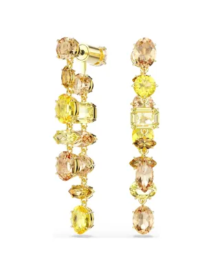 Orecchini pendenti Gema Design asimmetrico Gialli Donna Swarovski