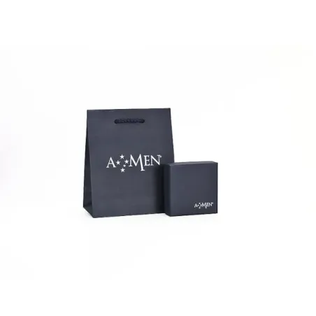 Cavigliera a maglie rettangolari Donna Amen