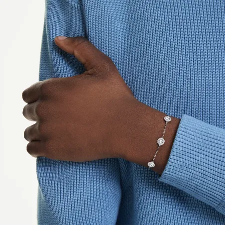Bracciale Una Angelic Taglio Round double face Donna Swarovski
