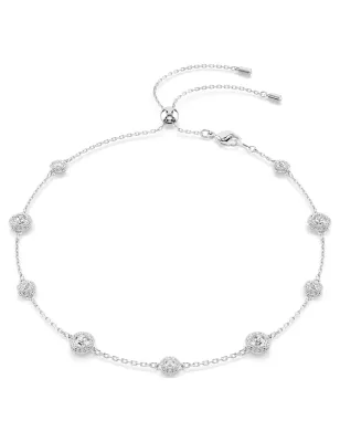 Collana Una Angelic Taglio Round Motivi double face Donna Swarovski