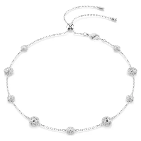 Collana Una Angelic Taglio Round Motivi double face Donna Swarovski