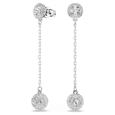 Orecchini pendenti Una Angelic Taglio Round Donna Swarovski