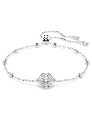 Bracciale Una Angelic Taglio Round Bianco Donna Swarovski