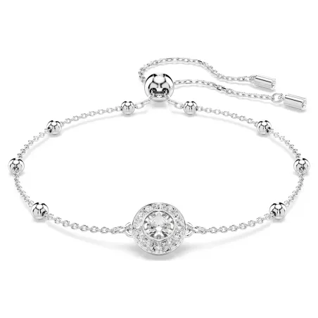 Bracciale Una Angelic Taglio Round Bianco Donna Swarovski