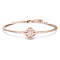 Bracciale Una Angelic Quadrifoglio placcato color oro rosa Donna Swarovski Sparkling Bracciale Una Angelic Quadrifoglio placcato color oro rosa Donna Swarovski Sparkling