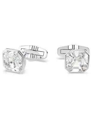 Gemelli Millenia Taglio ottagonale Rodio Uomo Swarovski