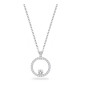 Collana Pendente Creativity Bianco Placcato rodio Donna Swarovski Collana Pendente Creativity Bianco Placcato rodio Donna Swarovski