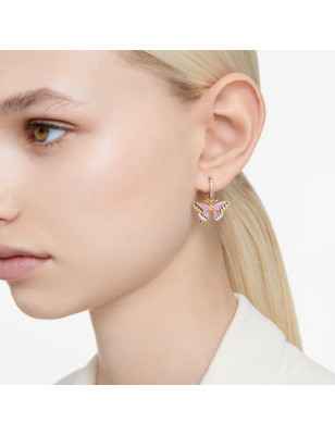 ORECCHINI PENDENTI FARFALLA MULTICOLORE DONNA SWAROVSKI  5670055 Swarovski