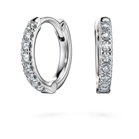 Orecchini a cerchio Eternity Donna Swarovski