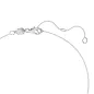 Collana Pendente solitario halo Eternity Donna Swarovski Collana Pendente solitario halo Eternity Donna Swarovski