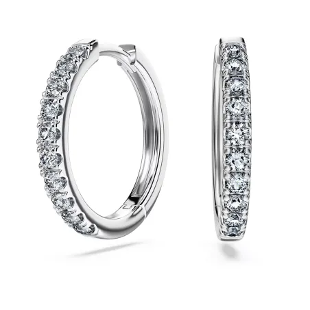 Orecchini a cerchio Eternity Donna Swarovski
