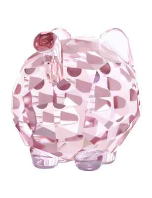 DECORAZIONE CHUBBY CATS GATTO ROSA SWAROVSKI 5658317 Swarovski