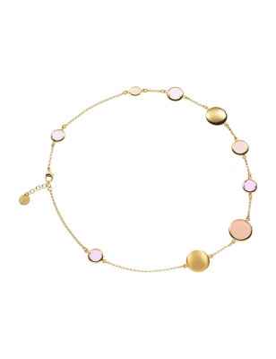 Collana Le Chicche con saponette e paste vitree rosa Donna Aquaforte