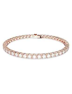 BRACCIALE TENNIS TAGLIO TONDO MIS.M DONNA SWAROVSKI  5657659 SWAROVSKI