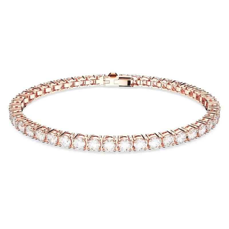 BRACCIALE TENNIS TAGLIO TONDO MIS.M DONNA SWAROVSKI BRACCIALE TENNIS TAGLIO TONDO MIS.M DONNA SWAROVSKI