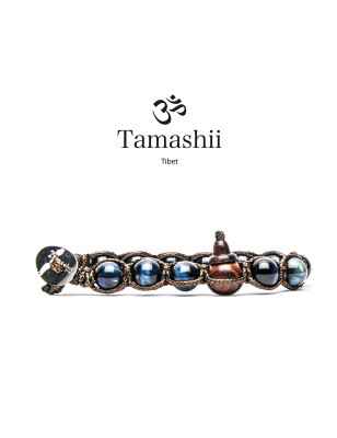 Bracciale OCCHIO DI FALCO UOMO-DONNA Tamashii 8 Mm
