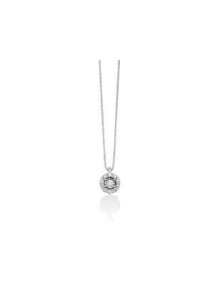 COLLANA TAGLIO BRILLANTE ROTONDO DONNA MILUNA I DIAMANTI