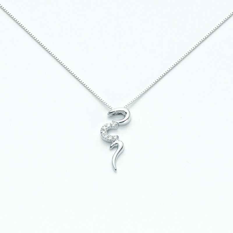 COLLANA PENDENTE SERPENTE DONNA MILUNA I DIAMANTI COLLANA PENDENTE SERPENTE DONNA MILUNA I DIAMANTI