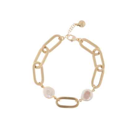 Bracciale Perle Chic con due perle barocche Donna Aquaforte