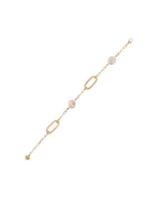 Bracciale Perle Chic con due perle barocche Donna Aquaforte