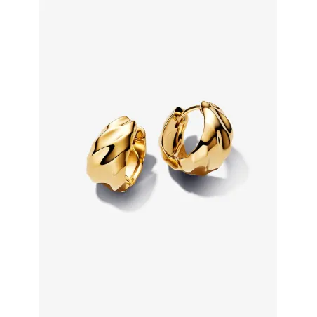 Orecchini Cerchi Dune dorati Donna Pandora