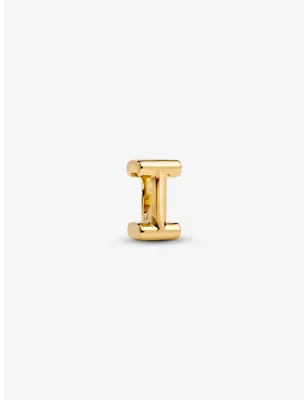 Charm dorato lettera I piccola Donna Pandora