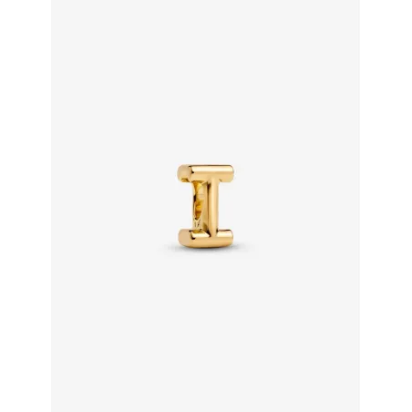 Charm dorato lettera I piccola Donna Pandora