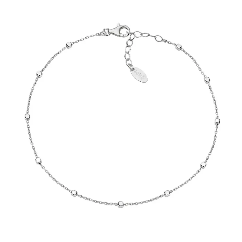 Cavigliera catena con Cubi Donna Amen