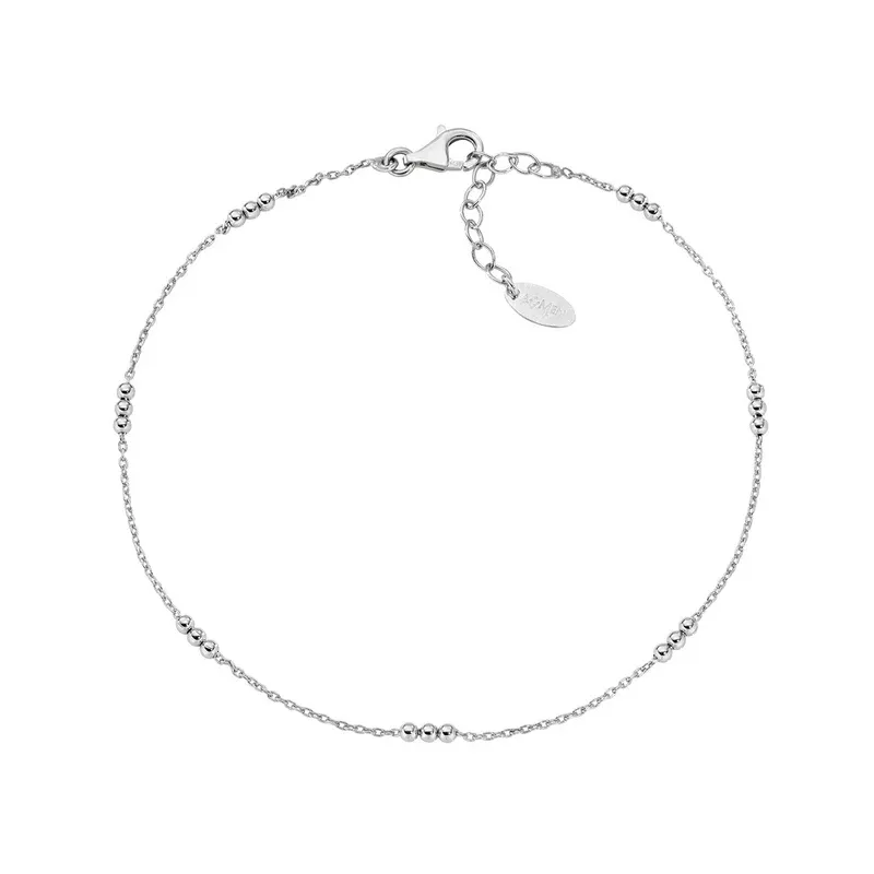 Cavigliera catena con sfere Donna Amen